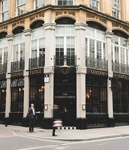 Metro - Golden Fleece (London) - The exterior of The Golden Fleece