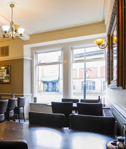 interior seating area