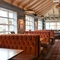 interior seated dining area of the pub