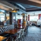 interior of the restaurant with seating area