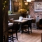 The restaurant in the Pen & Parchment.