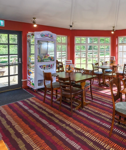 Restaurant area in a pub