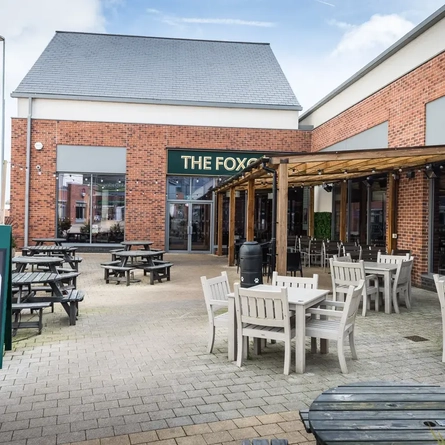 exterior beer garden