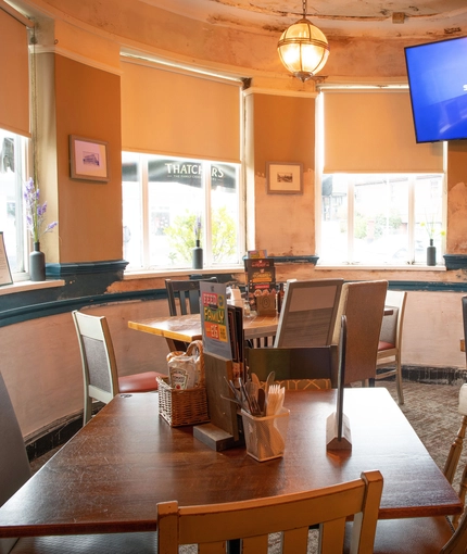 interior seating area