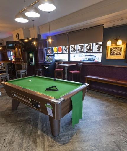 interior seating area