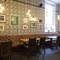 Interior dining area of a pub.