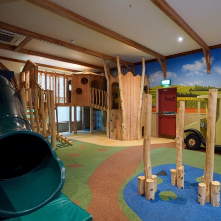 Interior play area of a pub.