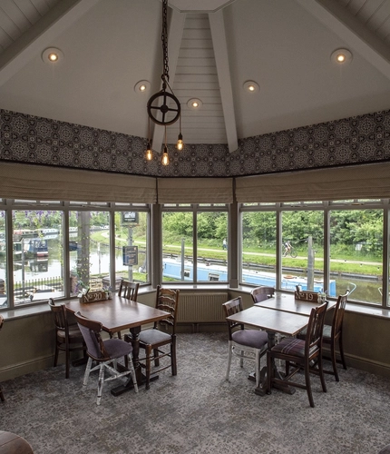 interior seating area