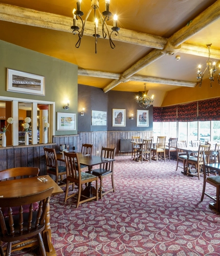 interior seating area