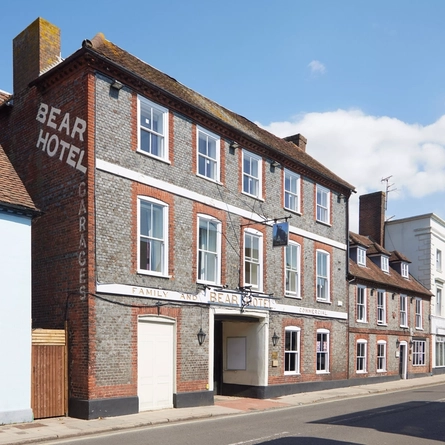 The exterior of The Bear.