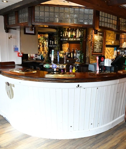 interior bar with pub games