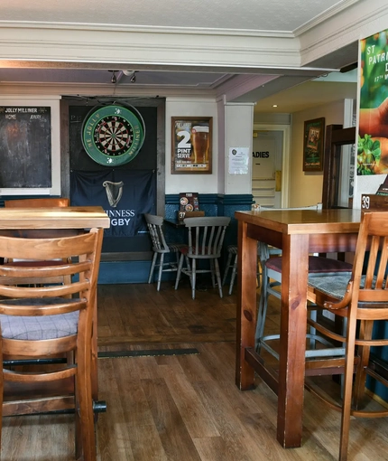 interior seating area