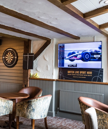 interior seating area