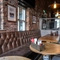 interior restaurant and seating area