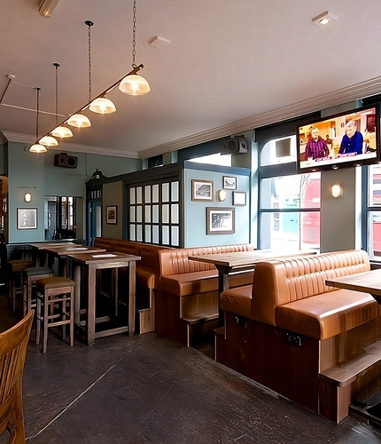 Metro - Worlds End (Finsbury Park) - The dining area of The World's End