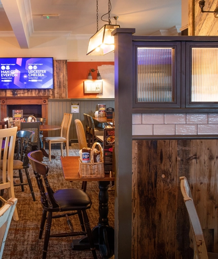 interior seating area