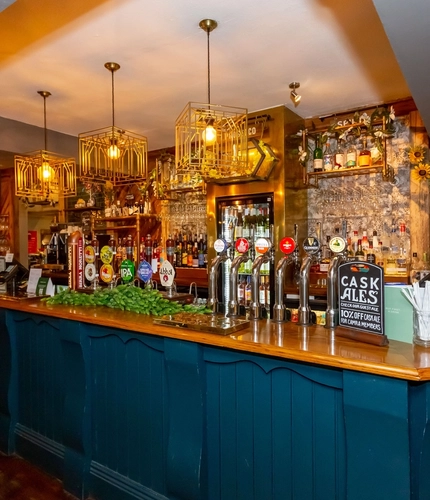 interior bar area