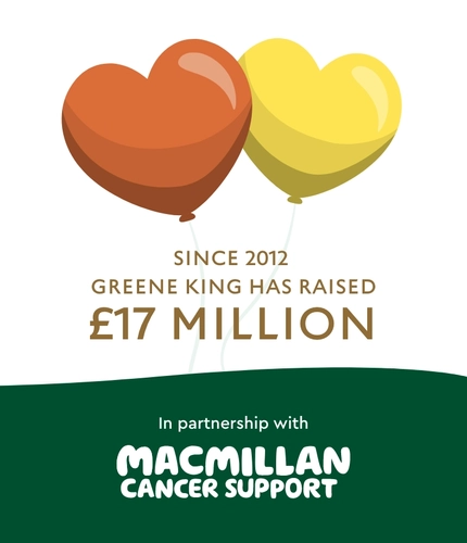 Our work with Macmillan Greene King