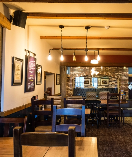 interior seating area