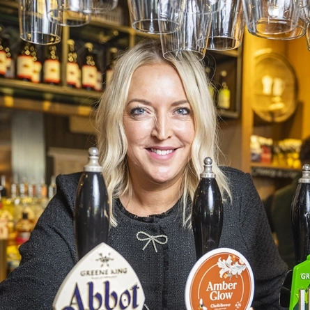 A portrait of a pub manager.