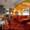 Interior dining area of a pub.