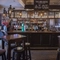 interior bar with restaurant and seating area