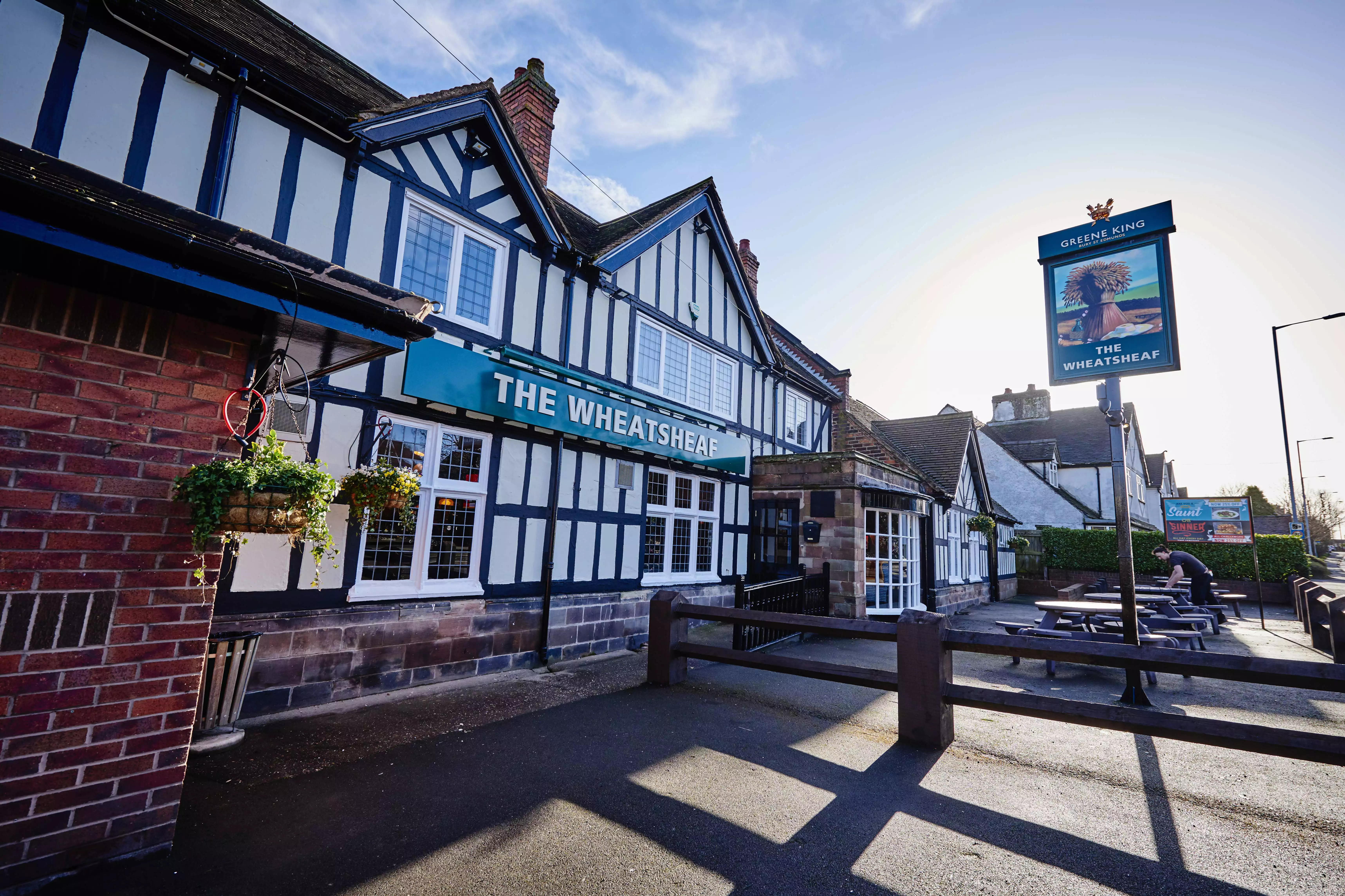 The Wheatsheaf Pub in Great Wyrley Walsall