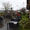 exterior beer garden