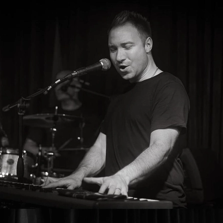 An image of Jayme and Carl advertising a live music What's On event at The Boat.