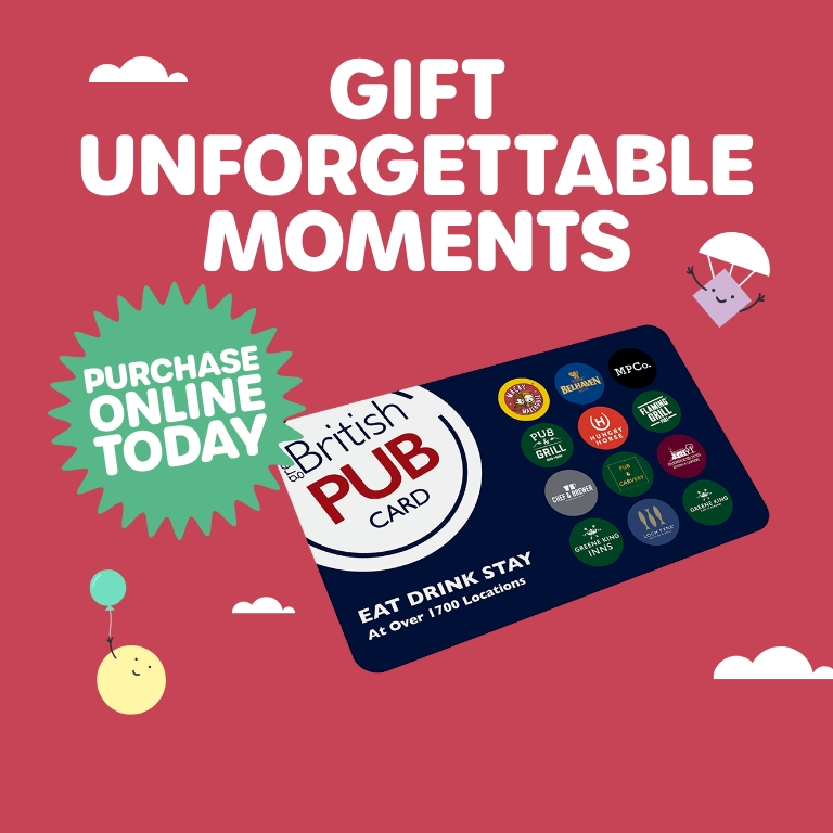 A graphic promoting gift cards at Wacky Warehouse.