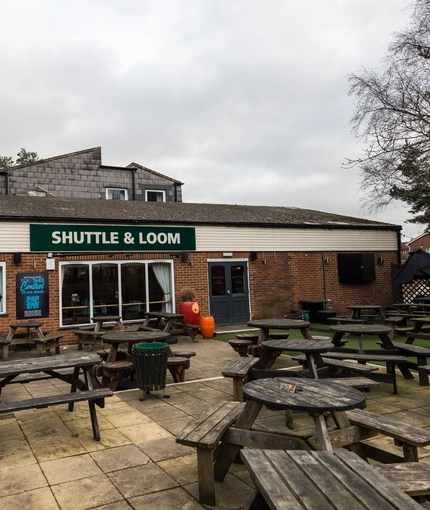 exterior of the pub