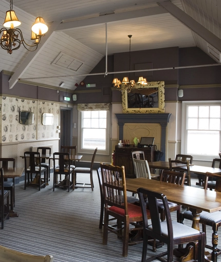 The restaurant area in The Griffin. 