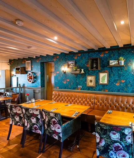 interior seating area
