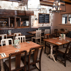 Interior restaurant area