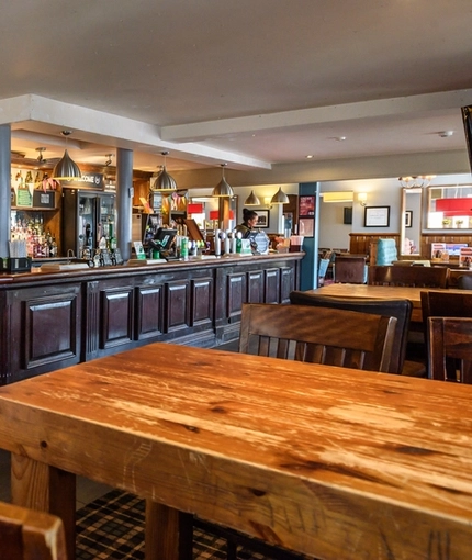 interior of the restaurant