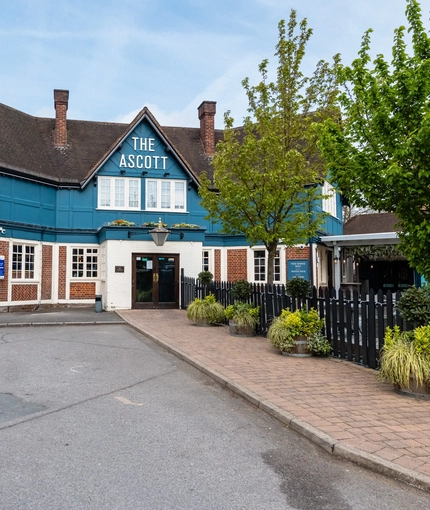 Exterior facade of a pub.