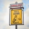 A close up of the exterior signage of The Fox and Crown in Sutton-in-Ashfield.