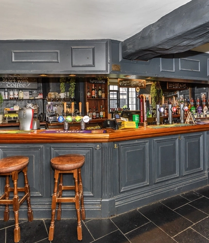interior bar area