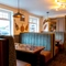 Interior dining area of a pub.