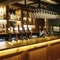 The bar of The Red Lion.
