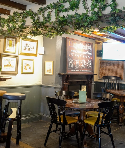 interior seating area