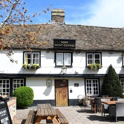 The exterior of the Fort St George pub
