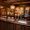 The interior bar at the Old Mill.