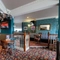 interior restaurant and seating area