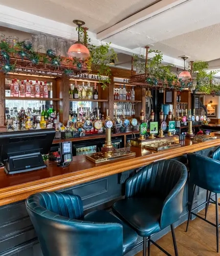 Interior with the bar