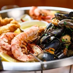 Metro - Cafe Royal (Edinburgh) - A plate of food
