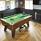 The interior games area with pool table at The Fountain.