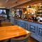 interior seating area and bar