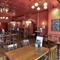 Internal seating area in a pub restaurant