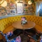The interior restaurant and seating area at the Tudor Arms.